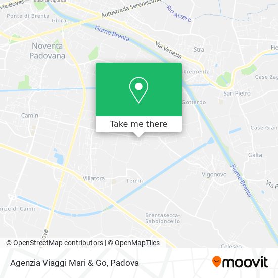 Agenzia Viaggi Mari & Go map