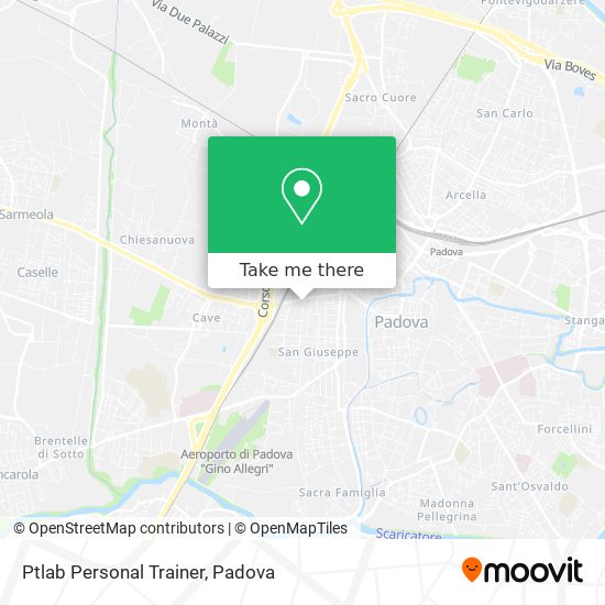 Ptlab Personal Trainer map