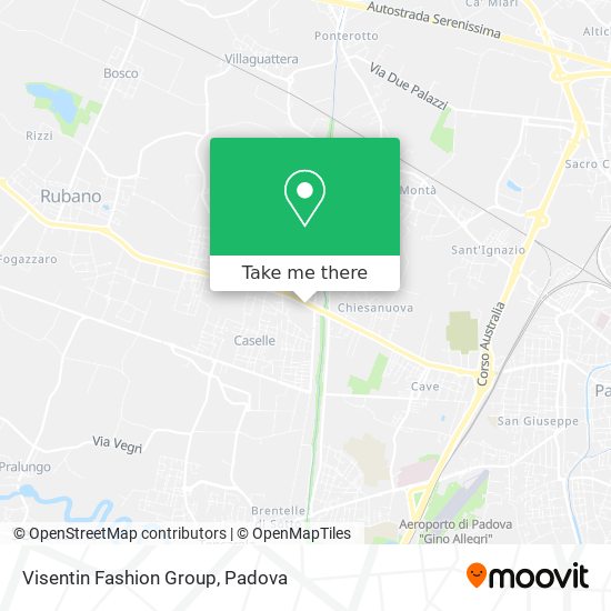 Visentin Fashion Group map