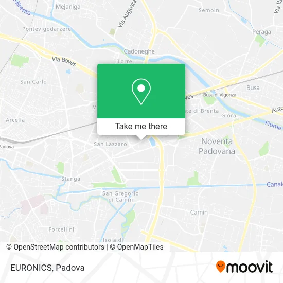 EURONICS map
