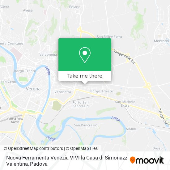 Nuova Ferramenta Venezia VIVI la Casa di Simonazzi Valentina map