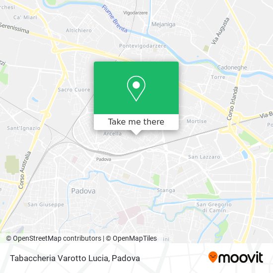 Tabaccheria Varotto Lucia map