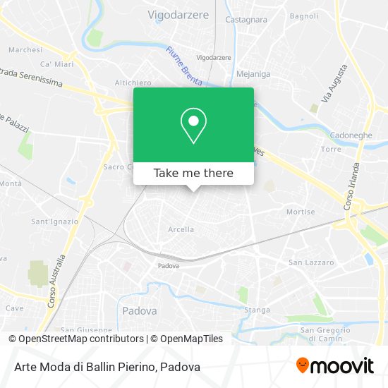 Arte Moda di Ballin Pierino map