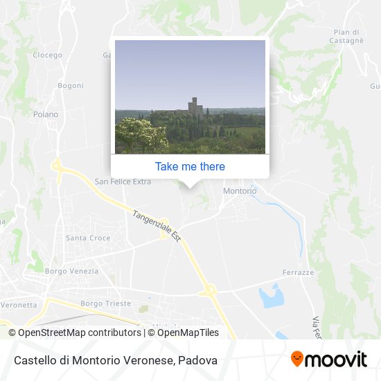 Castello di Montorio Veronese map