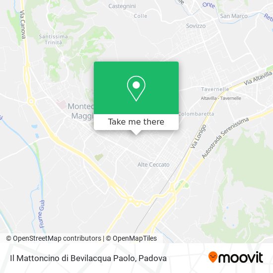 Il Mattoncino di Bevilacqua Paolo map