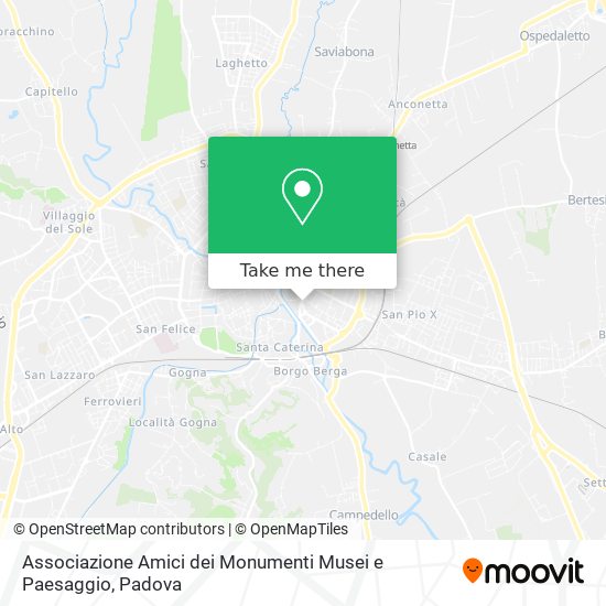 Associazione Amici dei Monumenti Musei e Paesaggio map