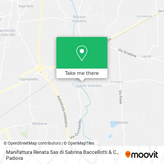 Manifattura Renata Sas di Sabrina Baccellotti & C. map