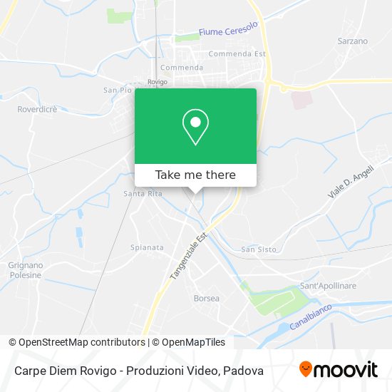 Carpe Diem Rovigo - Produzioni Video map