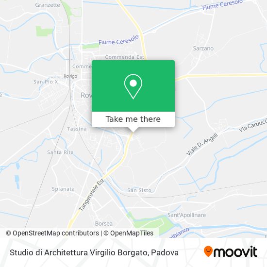 Studio di Architettura Virgilio Borgato map