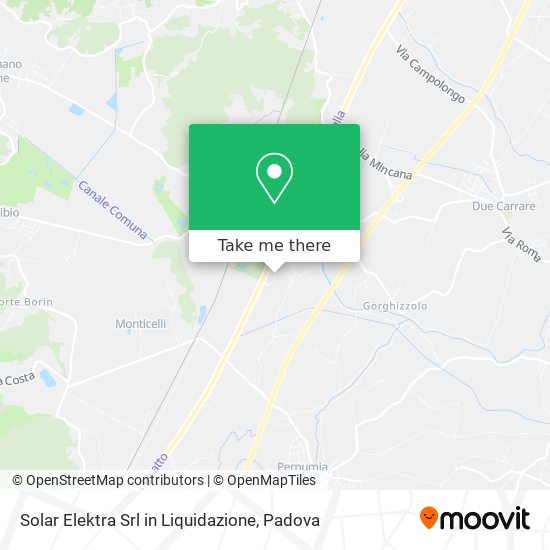 Solar Elektra Srl in Liquidazione map