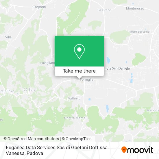 Euganea Data Services Sas di Gaetani Dott.ssa Vanessa map