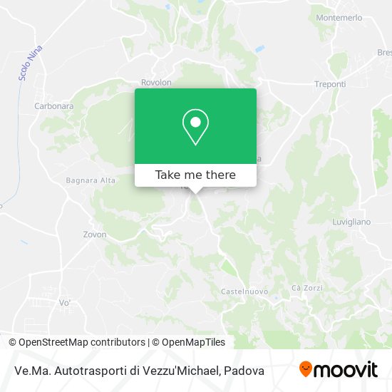 Ve.Ma. Autotrasporti di Vezzu'Michael map