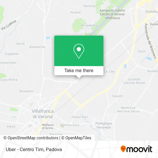 Uber - Tim Center map