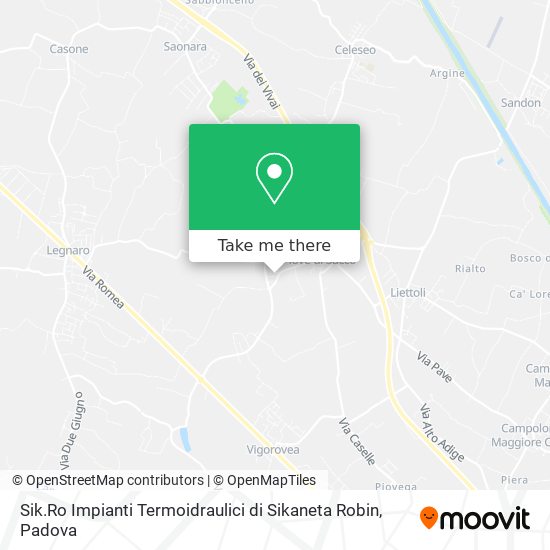 Sik.Ro Impianti Termoidraulici di Sikaneta Robin map