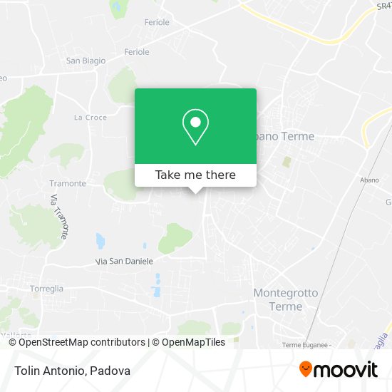 Tolin Antonio map