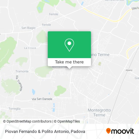 Piovan Fernando & Polito Antonio map