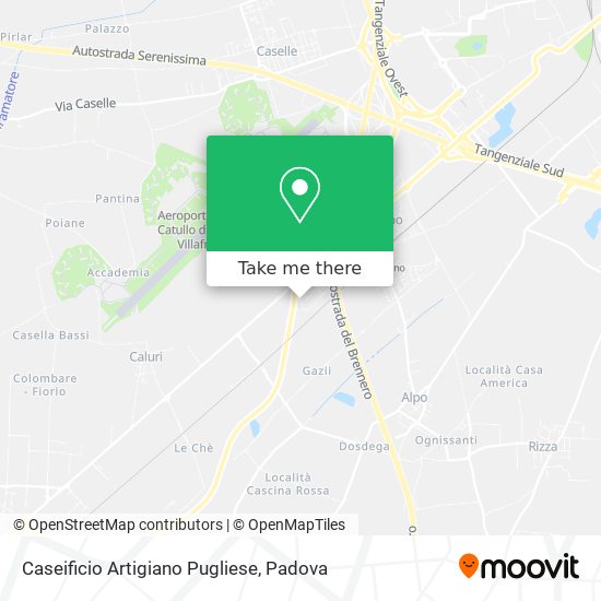 Caseificio Artigiano Pugliese map