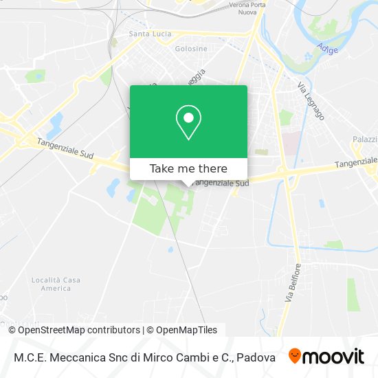 M.C.E. Meccanica Snc di Mirco Cambi e C. map