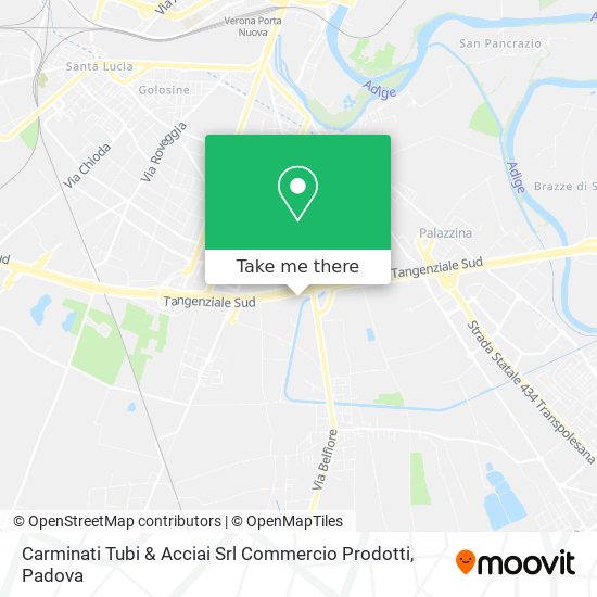 Carminati Tubi & Acciai Srl Commercio Prodotti map