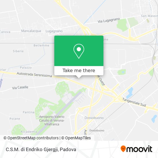 C.S.M. di Endriko Gjergji map