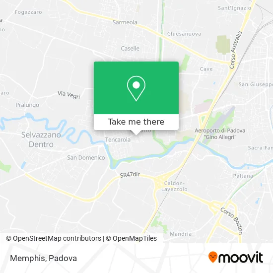 Memphis map