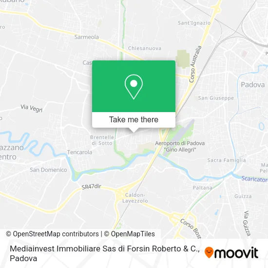 Mediainvest Immobiliare Sas di Forsin Roberto & C. map