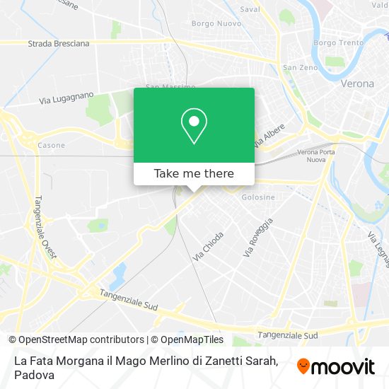 La Fata Morgana il Mago Merlino di Zanetti Sarah map
