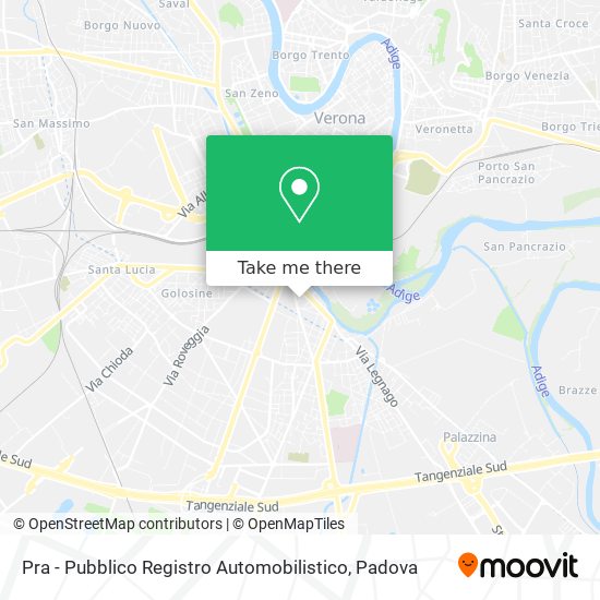 Pra - Pubblico Registro Automobilistico map