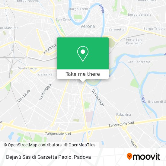Dejavù Sas di Garzetta Paolo map