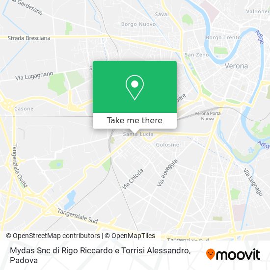 Mydas Snc di Rigo Riccardo e Torrisi Alessandro map