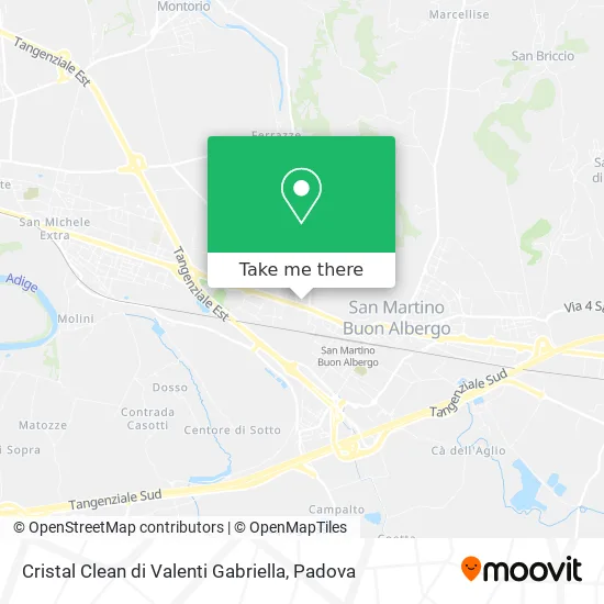 Cristal Clean di Valenti Gabriella map