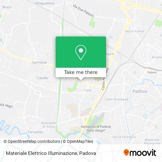 Materiale Elettrico Illuminazione map