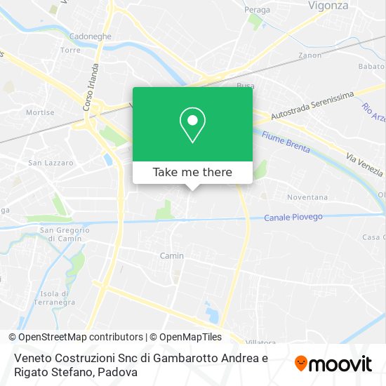 Veneto Costruzioni Snc di Gambarotto Andrea e Rigato Stefano map