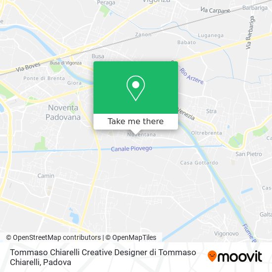 Tommaso Chiarelli Creative Designer di Tommaso Chiarelli map