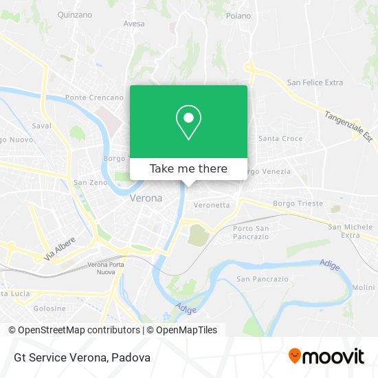 Gt Service Verona map