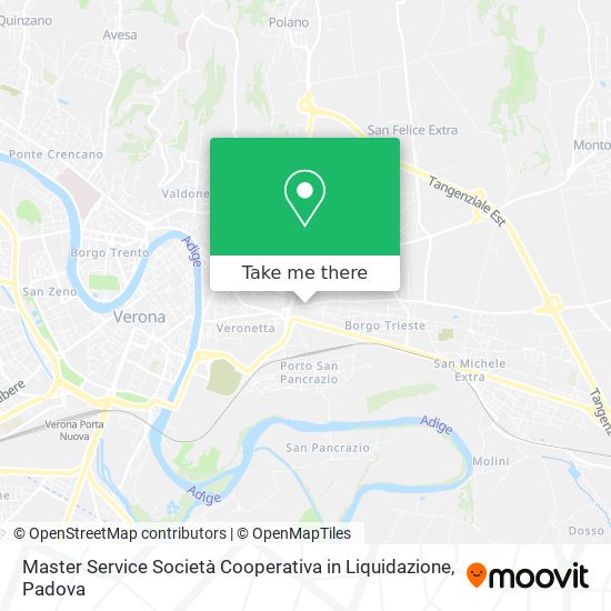 Master Service Società Cooperativa in Liquidazione map