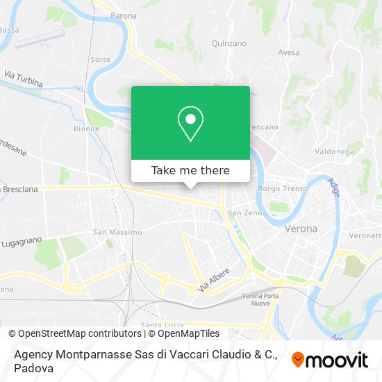 Agency Montparnasse Sas di Vaccari Claudio & C. map
