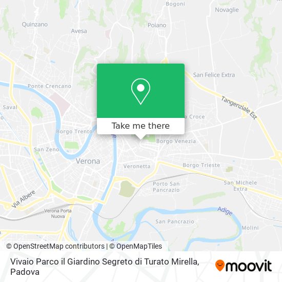 Vivaio Parco il Giardino Segreto di Turato Mirella map