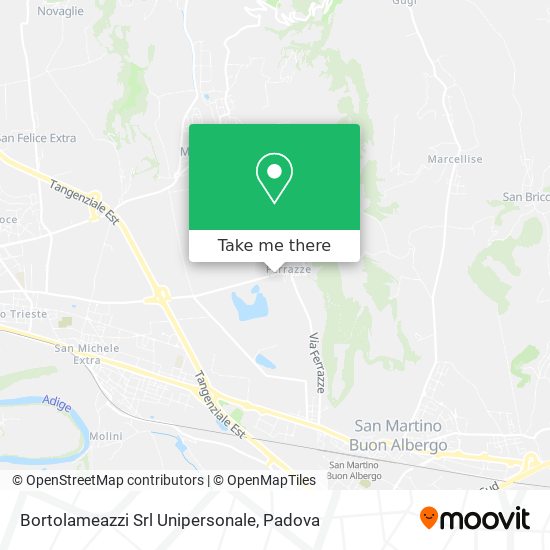 Bortolameazzi Srl Unipersonale map