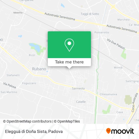 Elegguà di Doña Sista map