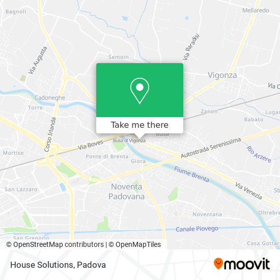 House Solutions map