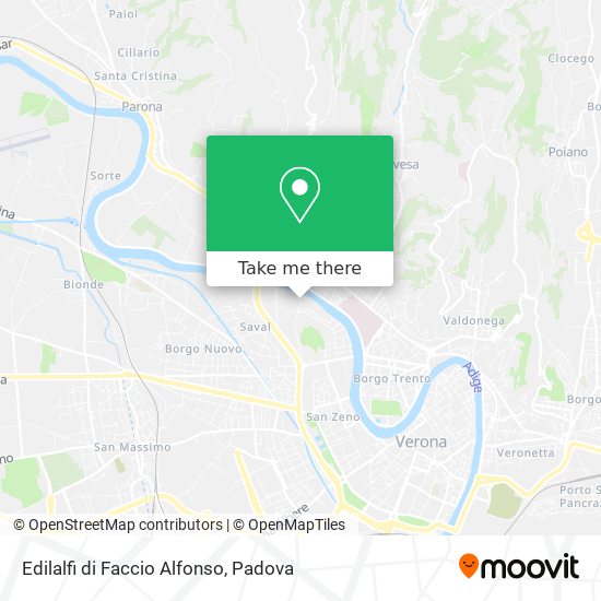 Edilalfi di Faccio Alfonso map