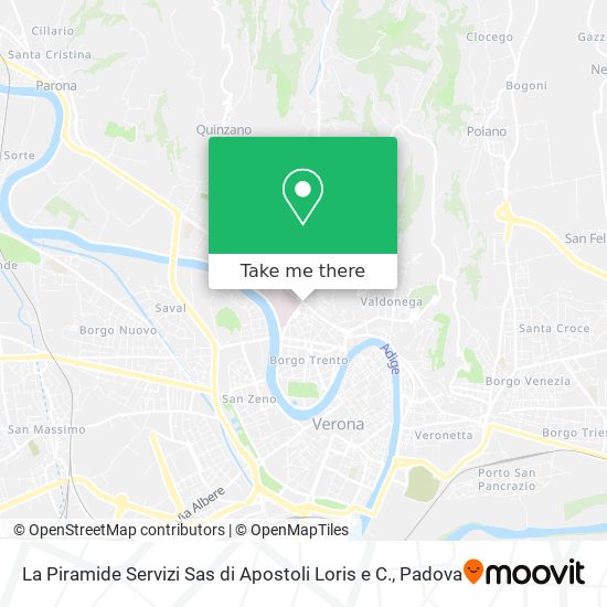 La Piramide Servizi Sas di Apostoli Loris e C. map