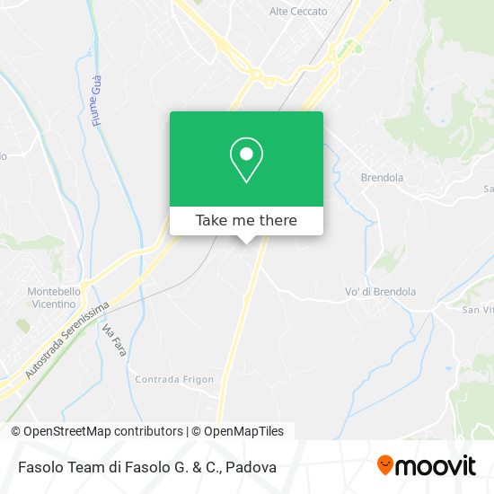 Fasolo Team di Fasolo G. & C. map