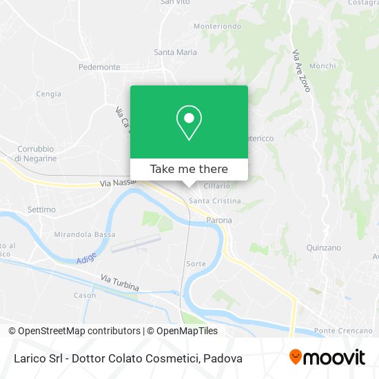 Larico Srl - Dottor Colato Cosmetici map