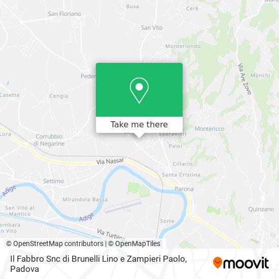 Il Fabbro Snc di Brunelli Lino e Zampieri Paolo map