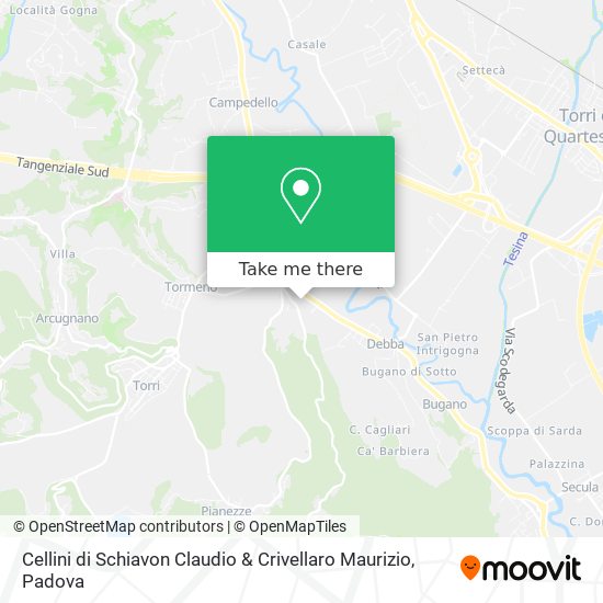 Cellini di Schiavon Claudio & Crivellaro Maurizio map