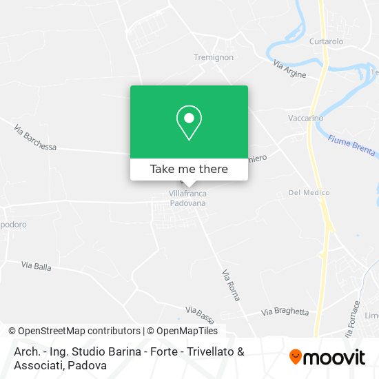 Arch. - Ing. Studio Barina - Forte - Trivellato & Associati map