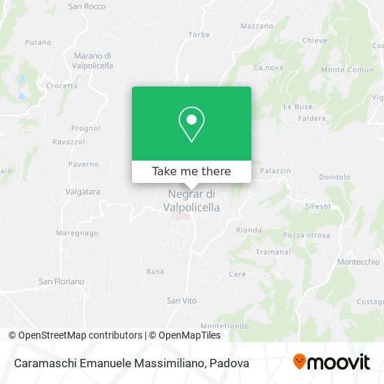 Caramaschi Emanuele Massimiliano map