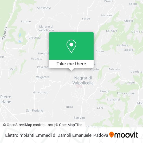 Elettroimpianti Emmedi di Damoli Emanuele map